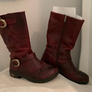 Algeria boots size 8 (Euro 38) Mahogany color
